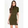 Ladies Lipsy Military Button Dress